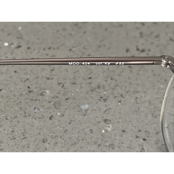 NIKATI by Spectrum mod 404 col K9 Vintage RETRO eyeglasses NEW sZ 52-22 METAL - Picture 4 of 7